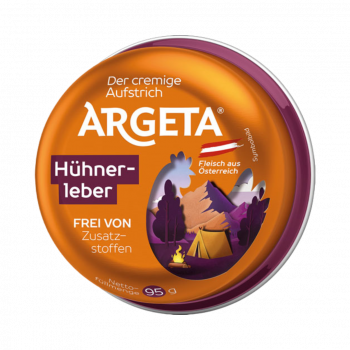 Argeta Huehnerleber, Aufstrich, glutenfrei, 95g